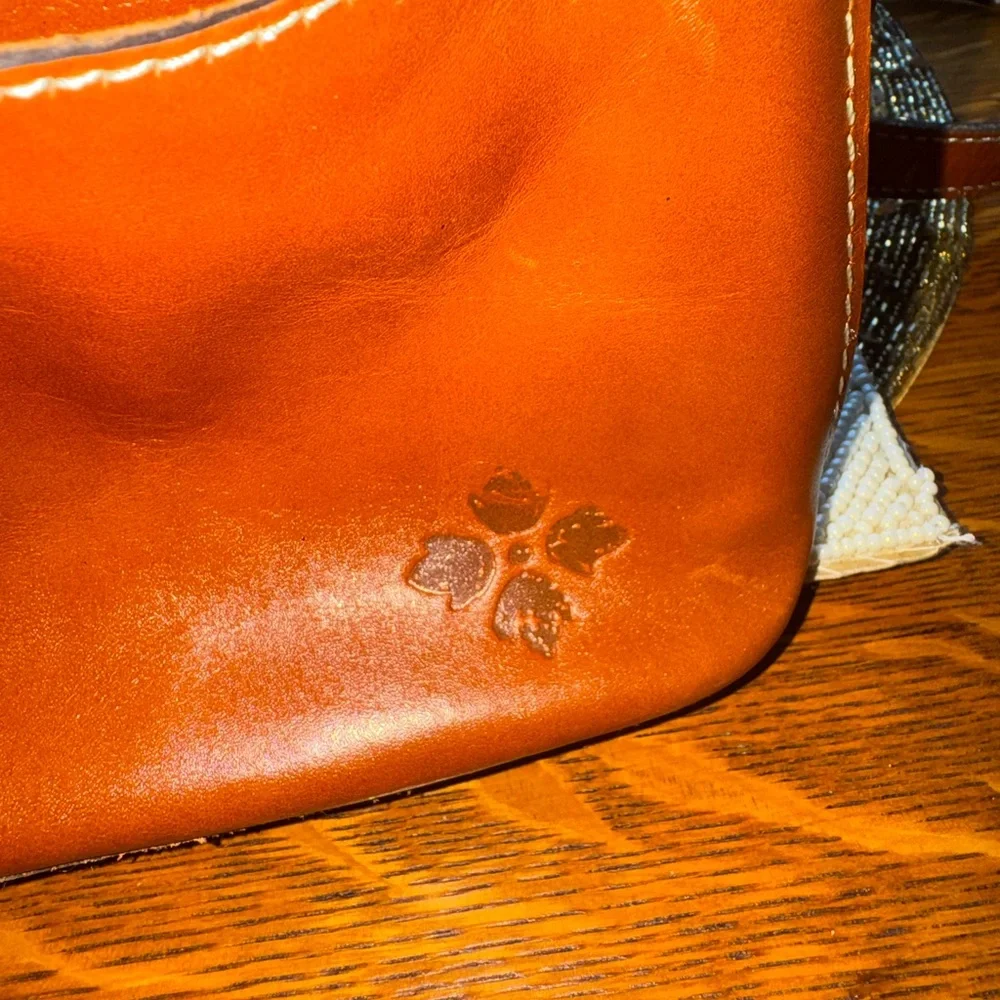 Patricia Nash Rich Brown Leather Backpack Crossbody